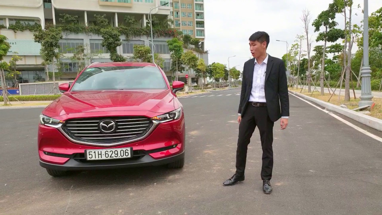 Giới thiệu ngoại thất xe MAZDA CX8 PREMIUM AWD (phần 1) – MAZDA THẢO ĐIỀN