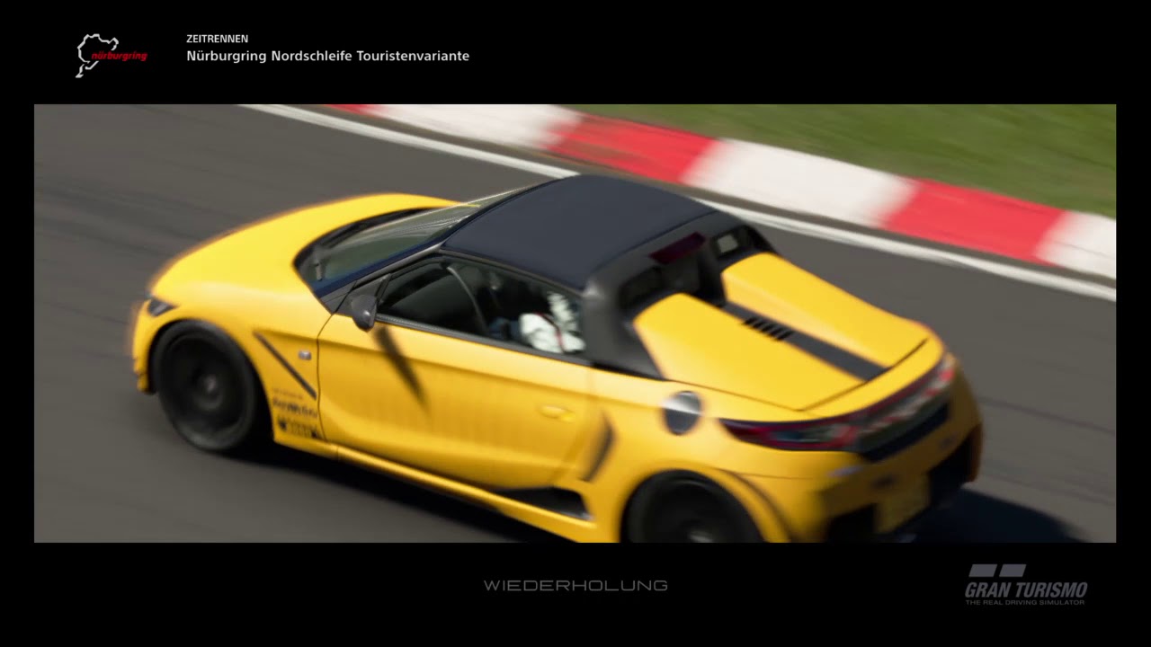 Gran Turismo™SPORT Nürburgring Nordschleife Honda S660 Replay