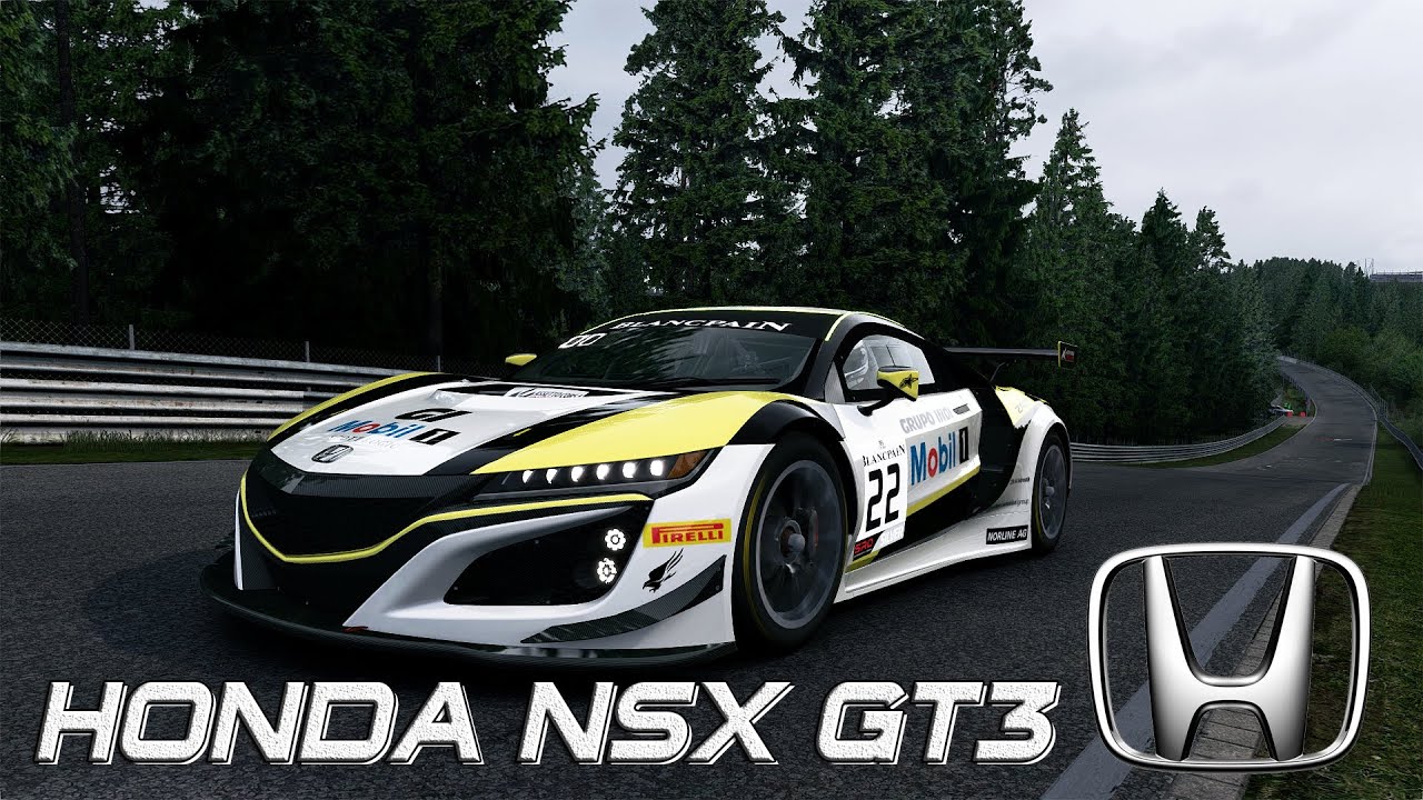 HONDA NSX GT3 Nordschleife Tourist G29 Gameplay