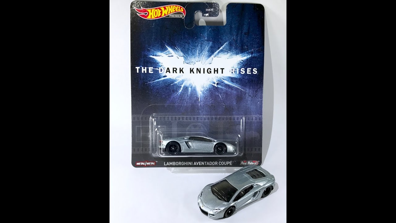 【HOTWHEELS(ホットウィール)】☆THE DARK KNIGHT RISES☆『LAMBORGHINI AVENTADOR COUPE』です。☆ミニカー(MINICAR)