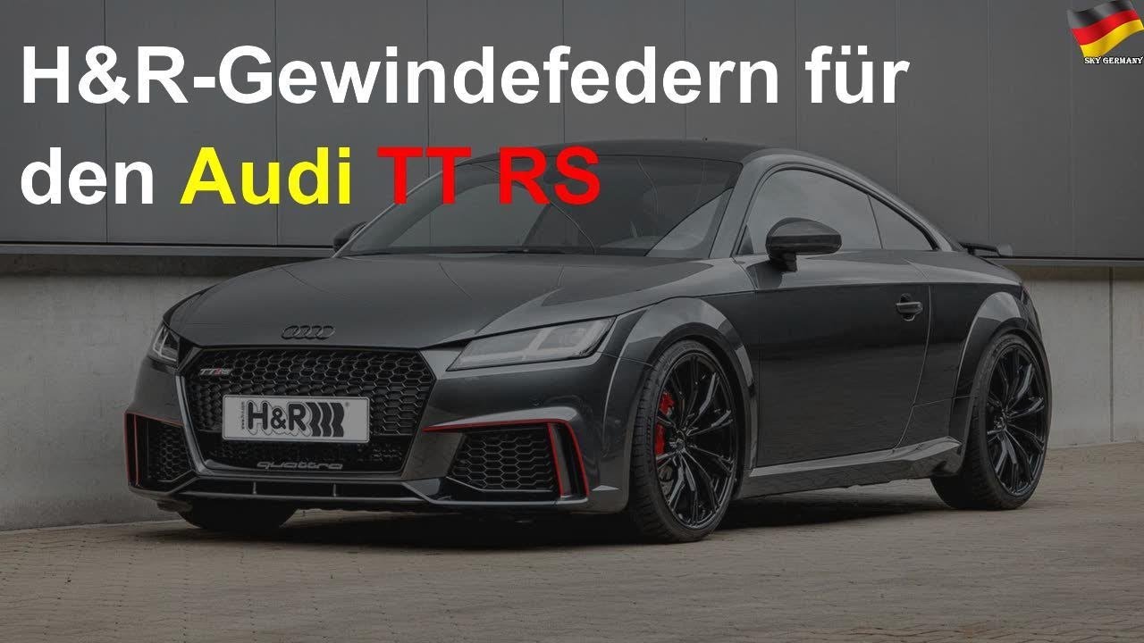 H&R-Gewindefedern für den Audi TT RS