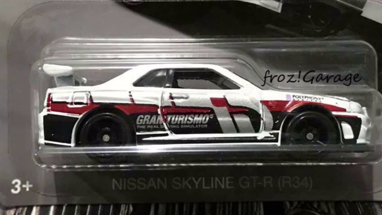 HW11291 – Hot Wheels Gran Turismo Nissan Skyline GT-R (R34)