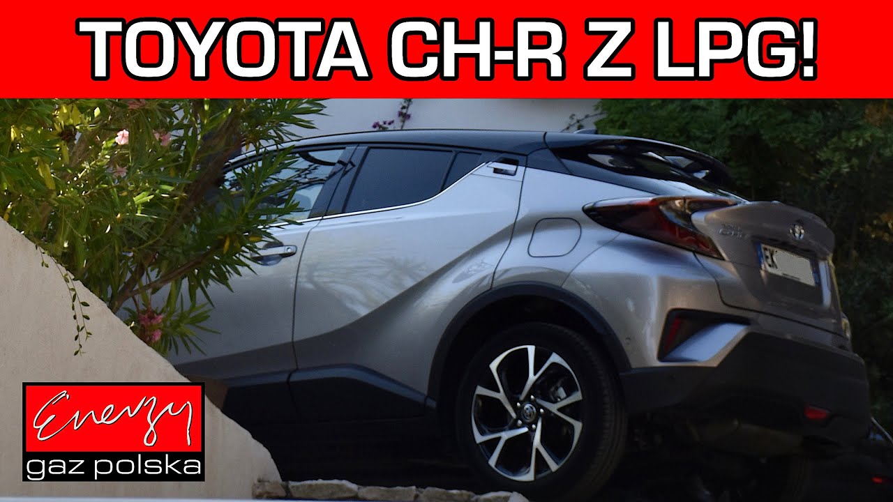 HYBRYDA NA GAZ! Toyota C-HR 1.8 hybryda 136KM 2018r na auto gaz LPG w Energy Gaz Polska!