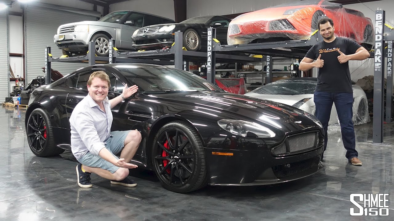 I Delivered Tavarish’s New Aston Martin V12 Vantage S!