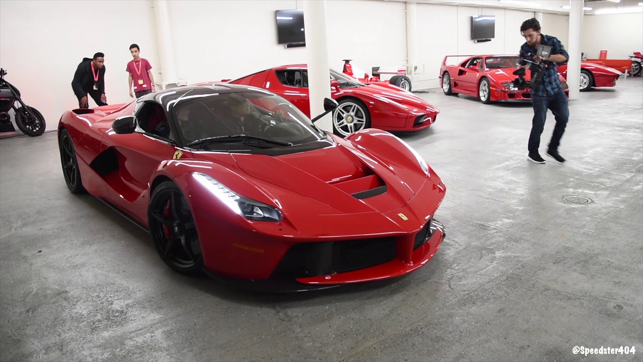 INSANE FERRARI COLLECTION! World’s Ultimate Expensive Garage- Ferrari LaFerrari, F40, F50, F1 Dino