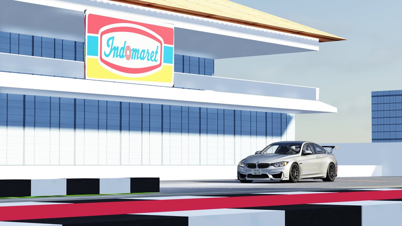 Ke Indomaret Naik BMW M4 – Assetto Corsa