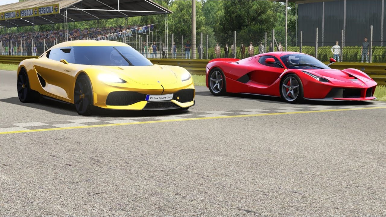 Koenigsegg Gemera vs Ferrari LaFerrari at Monza Full Course