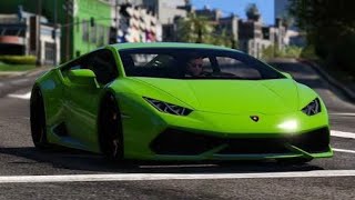 LAMBORGHINI HURACAN Lp-610 riding in GTA 5