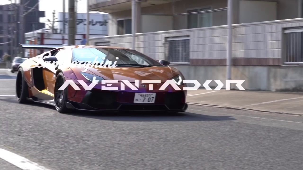 ランボルギーニ　アヴェンタドールLBWK（リバティーウォーク）仕様マジョーラカラーイベントデモ車完成！！