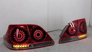 １８クラウンアスリート ゼロクラウン オリジナルリングデザイン シーケンシャルウインカー LEDテールランプ