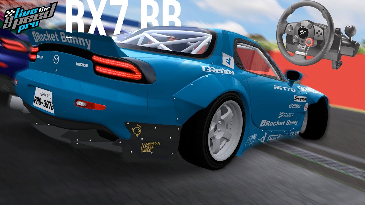 LFS – MAZDA RX-7 ROCKET BUNNY DE DRIFT (FULLPACK) – CAMERA DO DFGT