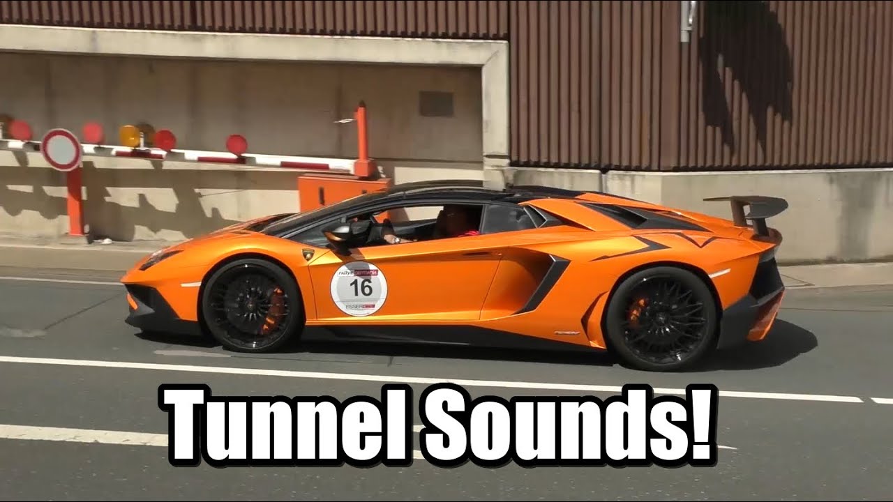LOUD Supercars in Tunnel - P1, LaFerrari, Aventador SV, 458 Speciale & More!