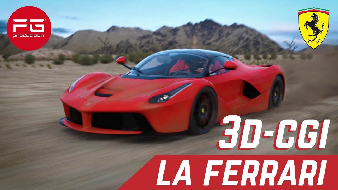 La Ferrari Full 3D - CGI Animated video (Must Watch)