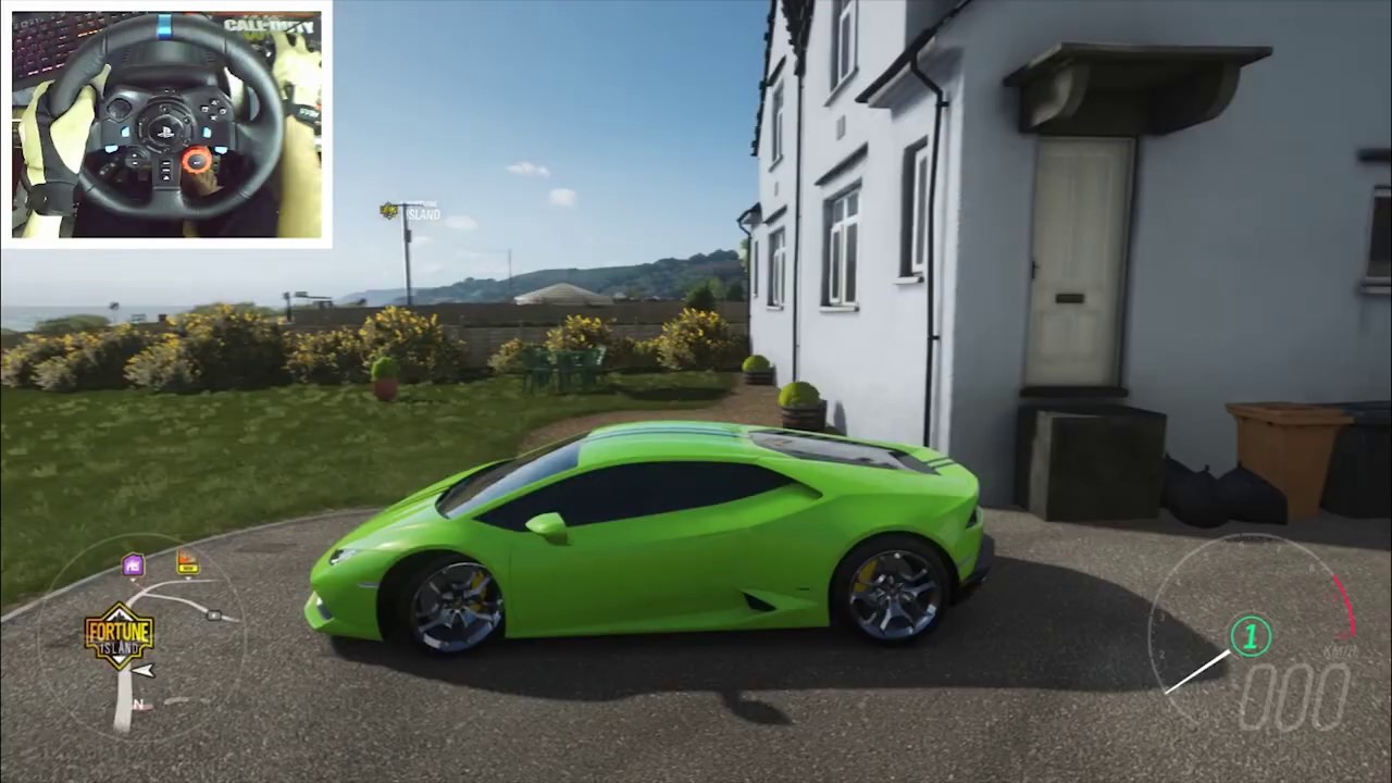 Lamborghini Huracan LP 610 – Forza Horizon 4 | Logitech G29 Gameplay