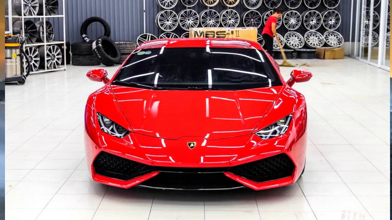 Lamborghini Huracan sơn lại tiêu tốn 100 triệu đồng ở TP.HCM