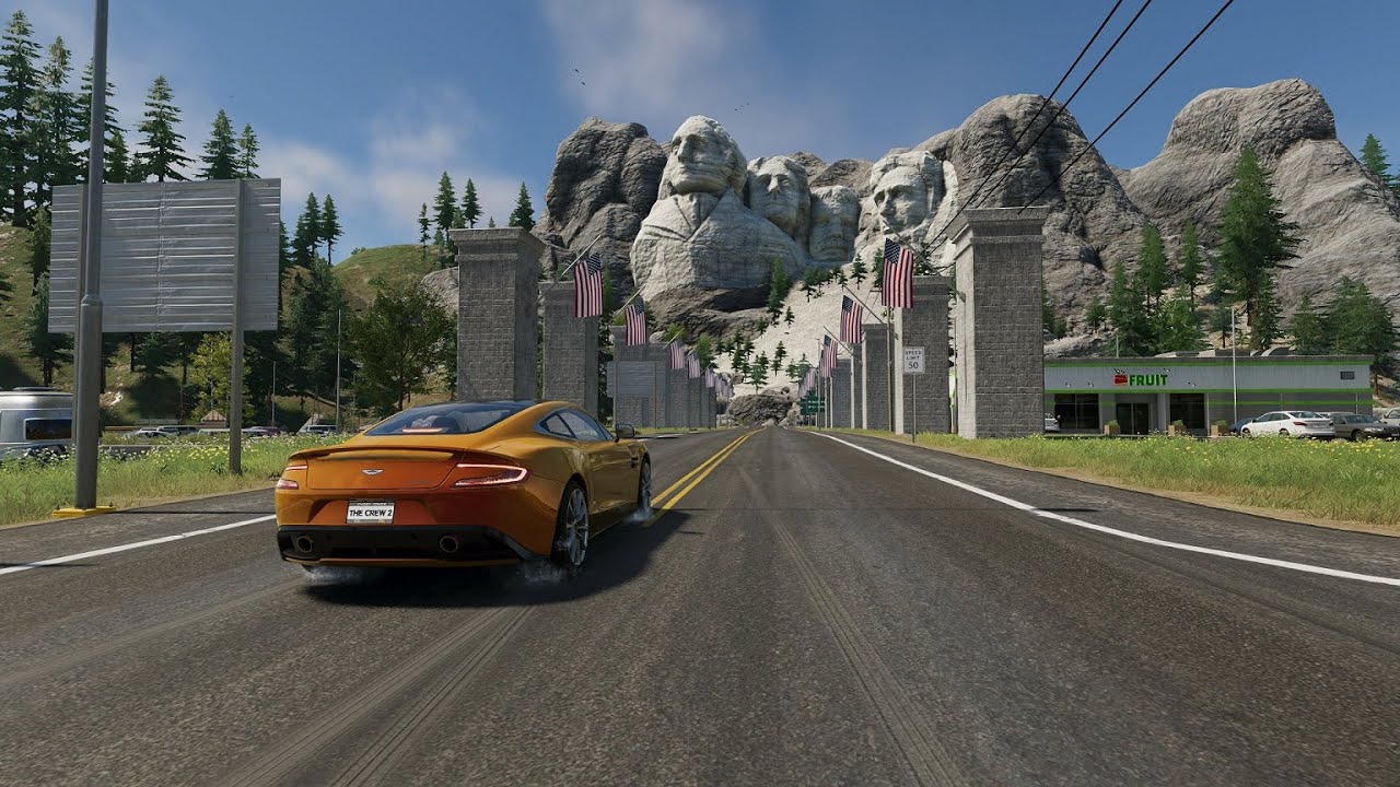 Las Vegas to Mount Rushmore – Aston Martin Vanquish – The Crew 2