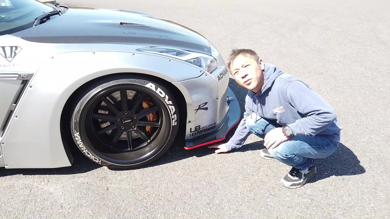 Liberty Walk GT-R【試乗】動画