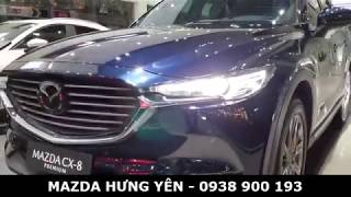 MAZDA CX8 MÀU XANH 42M PHIÊN BẢN PREMIUM - MAZDA HƯNG YÊN