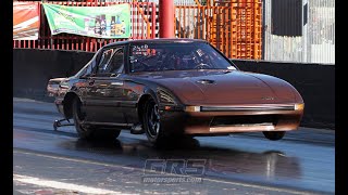 MAZDA RX-7 13B TURBO ENGINE West Inc 6.83sec @ 194 MPH @ Salinas Speedway PR!