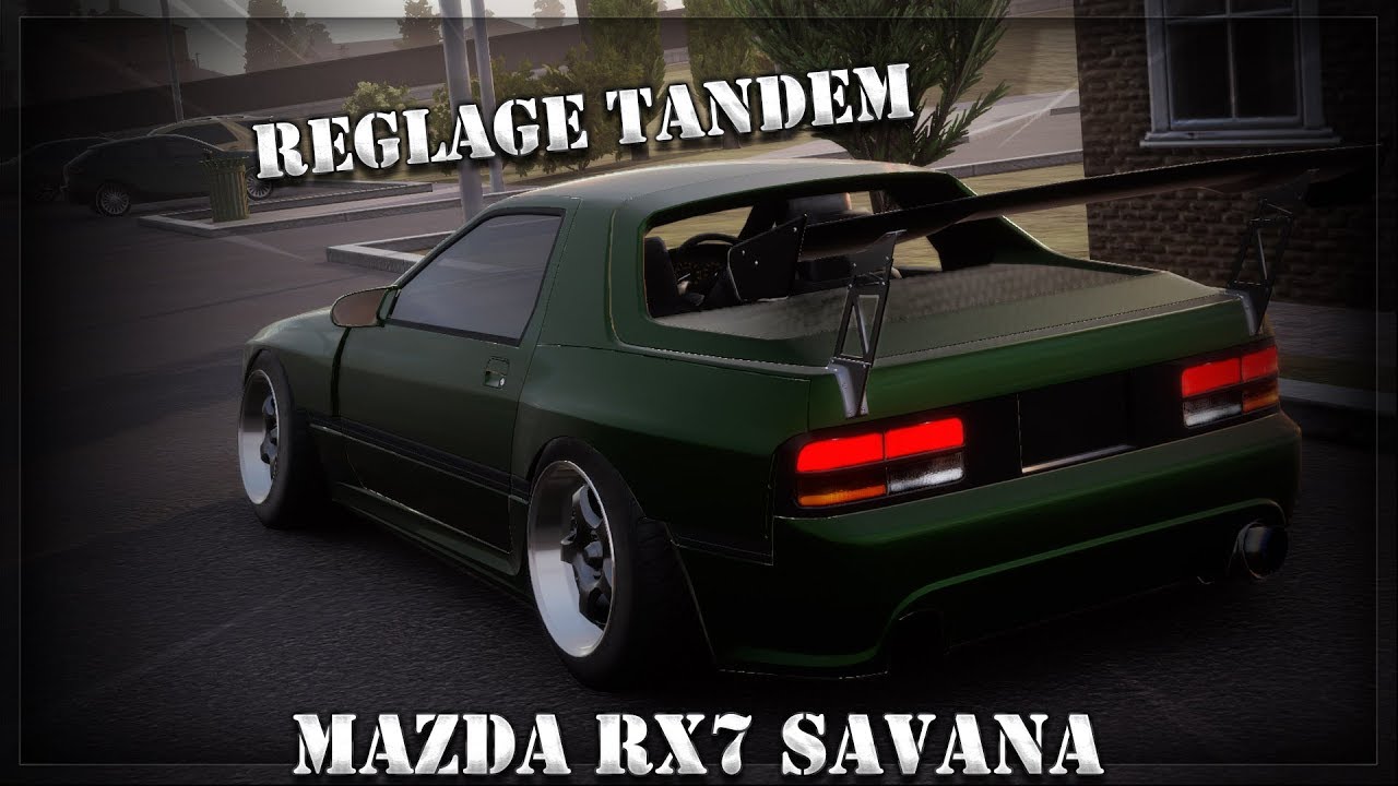 MAZDA RX-7 SAVANA Tandem Custom Setups (Falcon FC 90-S) | CARX DRIFT RACING ONLINE PS4