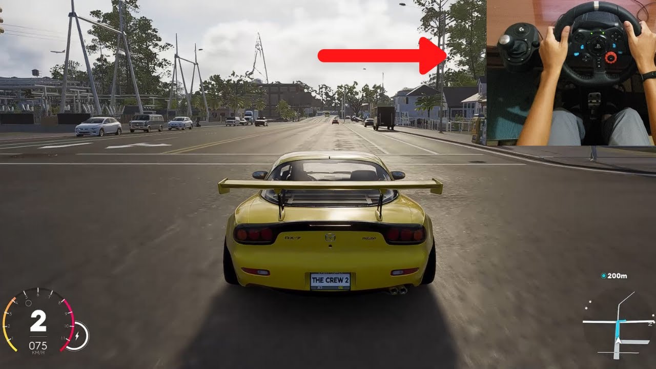 MAZDA RX7 FD - THE CREW 2 - LOGITECH G29 + SHIFTER [GAMEPLAY]
