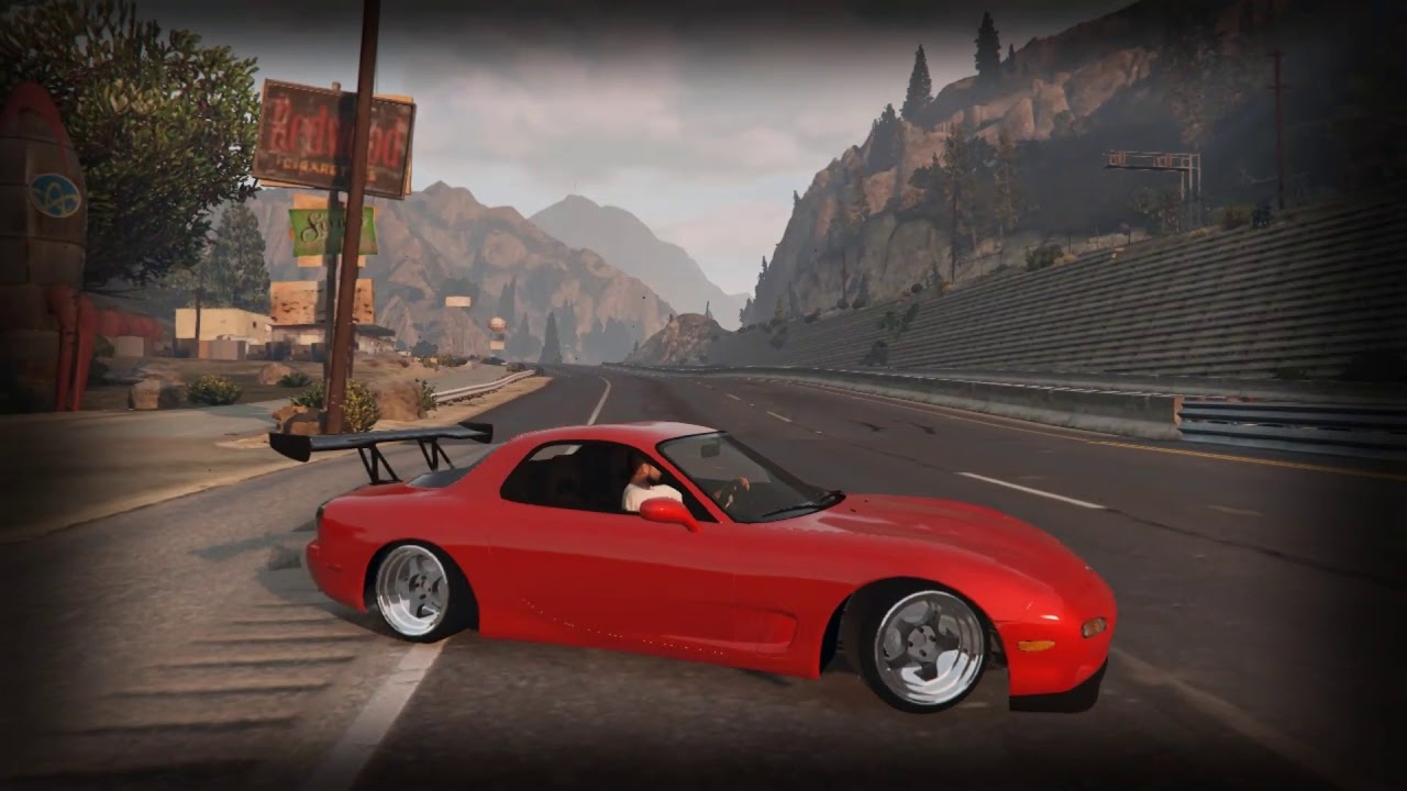 MAZDA RX7 FD3S STANCED ДЛЯ GTA 5