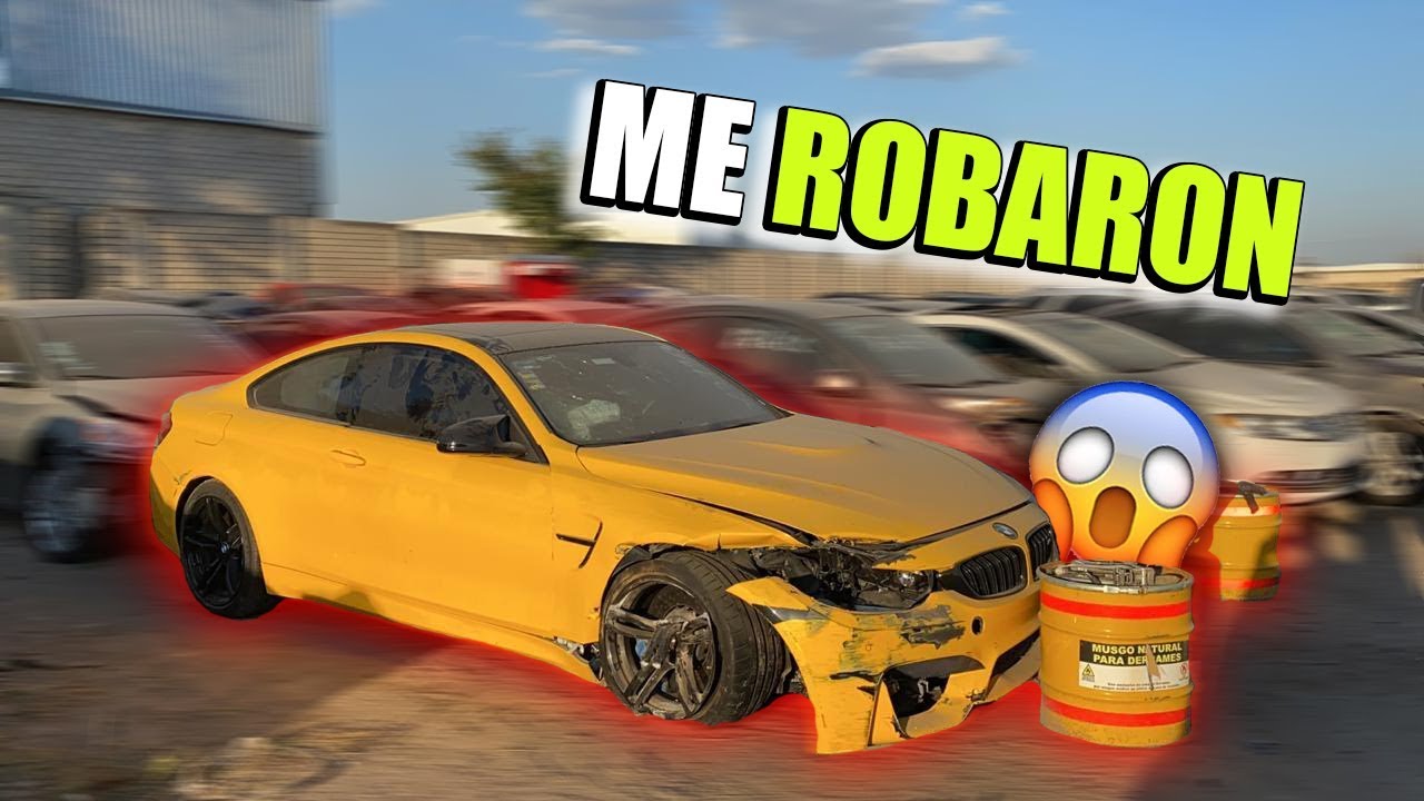 MIRA COMO QUEDO MI BMW M4 CHOCADO Y ME ROBAN #1 || ALFREDO VALENZUELA