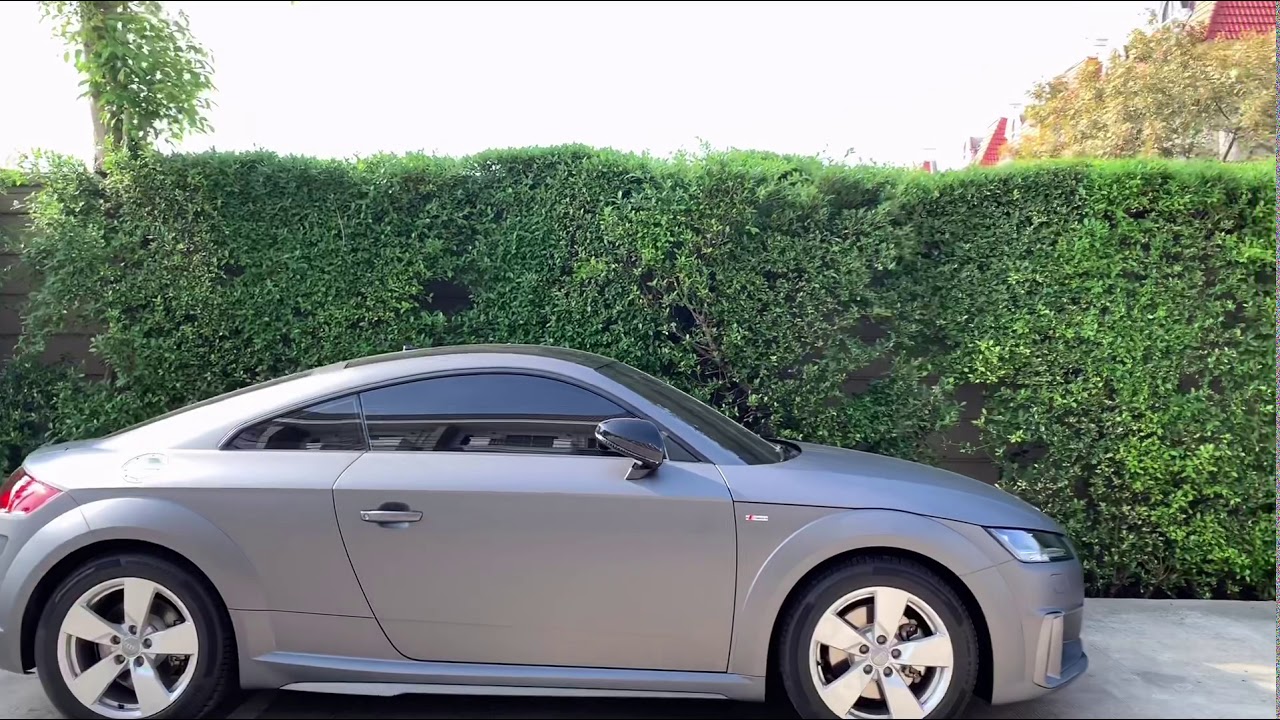 Matt Grey Metallic Wrapped Audi TT