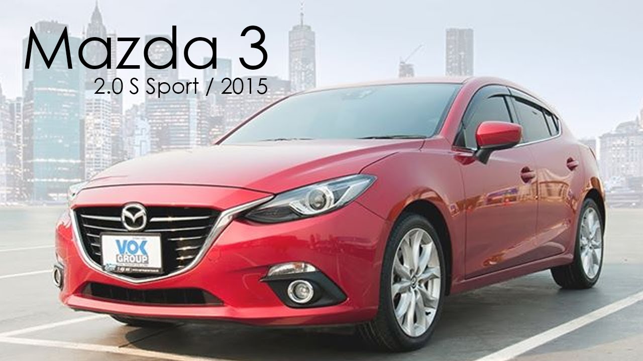 Mazda 3 2.0 SP Sport ปี 2015 [Used Cars]