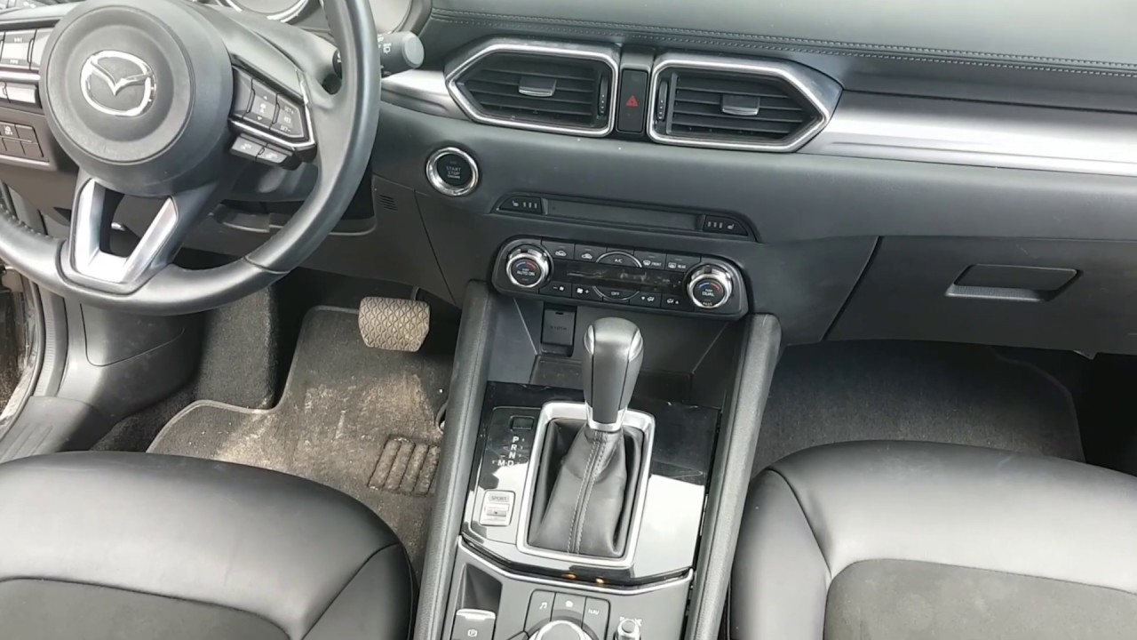 Как снять центральную консоль Mazda Cx5 2018 , где находится болок AIRBAG