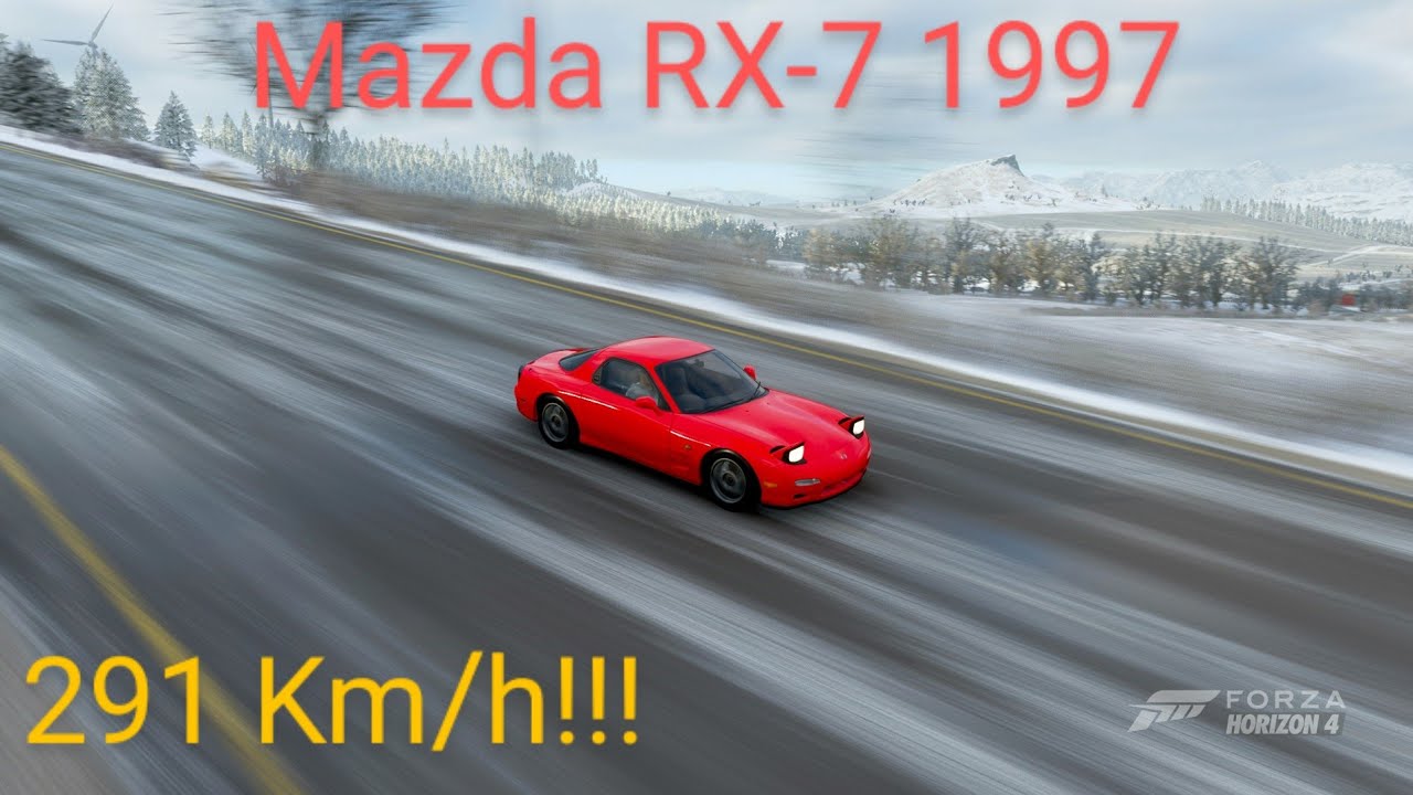 Mazda RX-7 1997 Test Drive 291 Km/h!!!