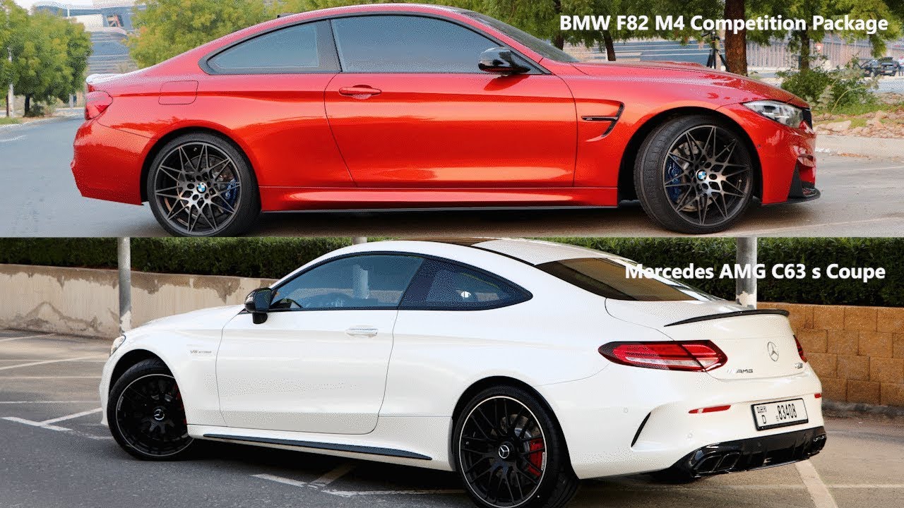 Mercedes AMG C63 S Coupe vs BMW M4 Competition!