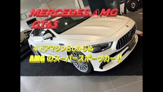 【輸入車、試乗】Mercedes AMG GT43のもの凄い走りを体感する