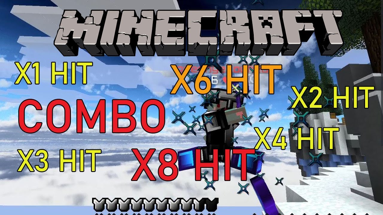 Minecraft Combos (Ranked Skywars and Insane Skywars) X1 X2 X3 X4 X6 X8!!