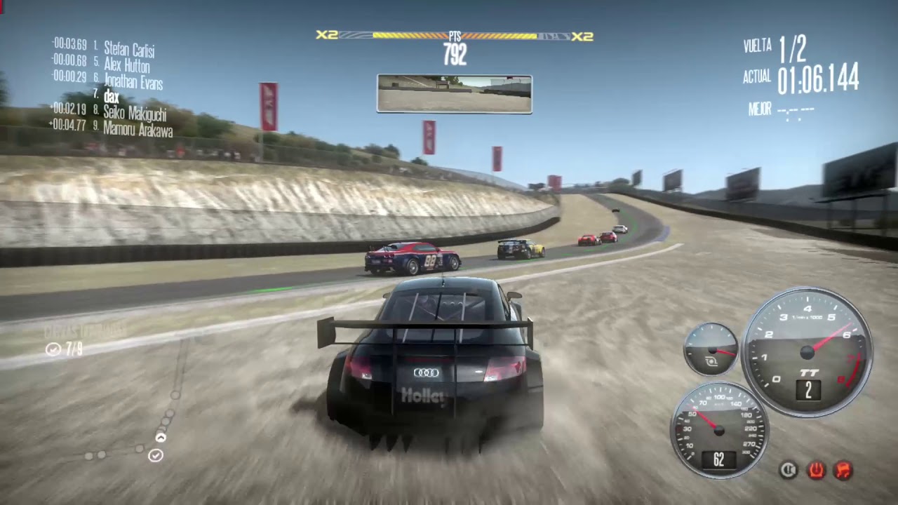 NEED 4 SPEED SHIFT - LAGUNA SECA - AUDI TT 3.2 COUPÉ