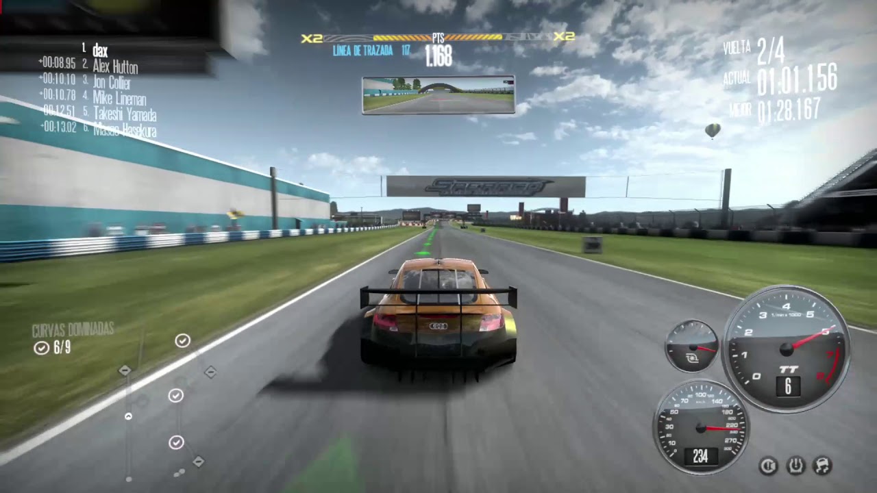 NEED 4 SPEED SHIFT - NACIONAL CONINGTON - AUDI TT 3.2 COUPÉ