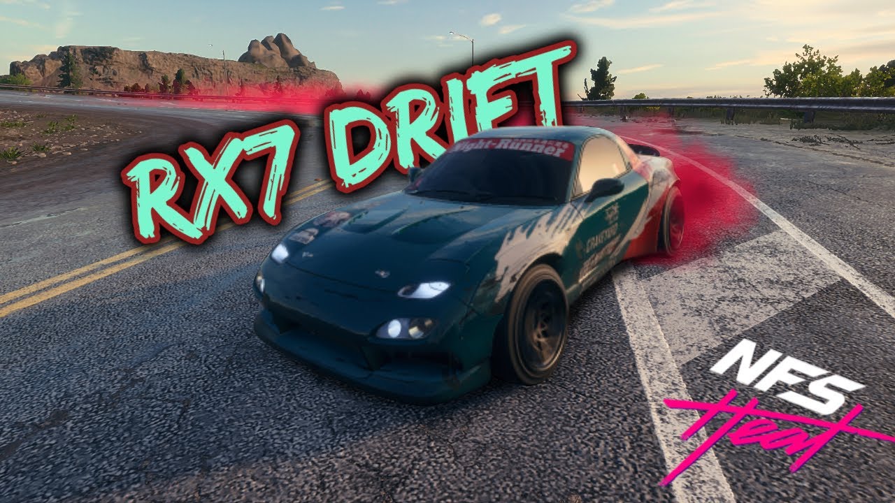 NFS HEAT - MAZDA RX7 Drift Build (For Easier Drifts)