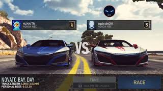 NFS No Limits Gameplay | UNDERGROUND RIVALS | RIP TIDE | HONDA NSX