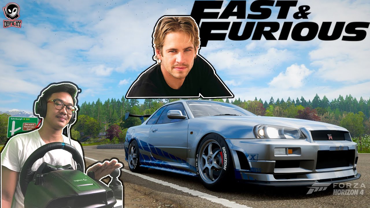 NGE-MODIF MOBIL PAUL WALKER | NISSAN SKYLINE GTR R34 MODIFICATION – FORZA HORIZON 4 INDONESIA