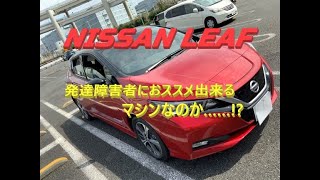 【国産車試乗】NISSAN LEAFは発達障害者におススメのマシンか……⁉