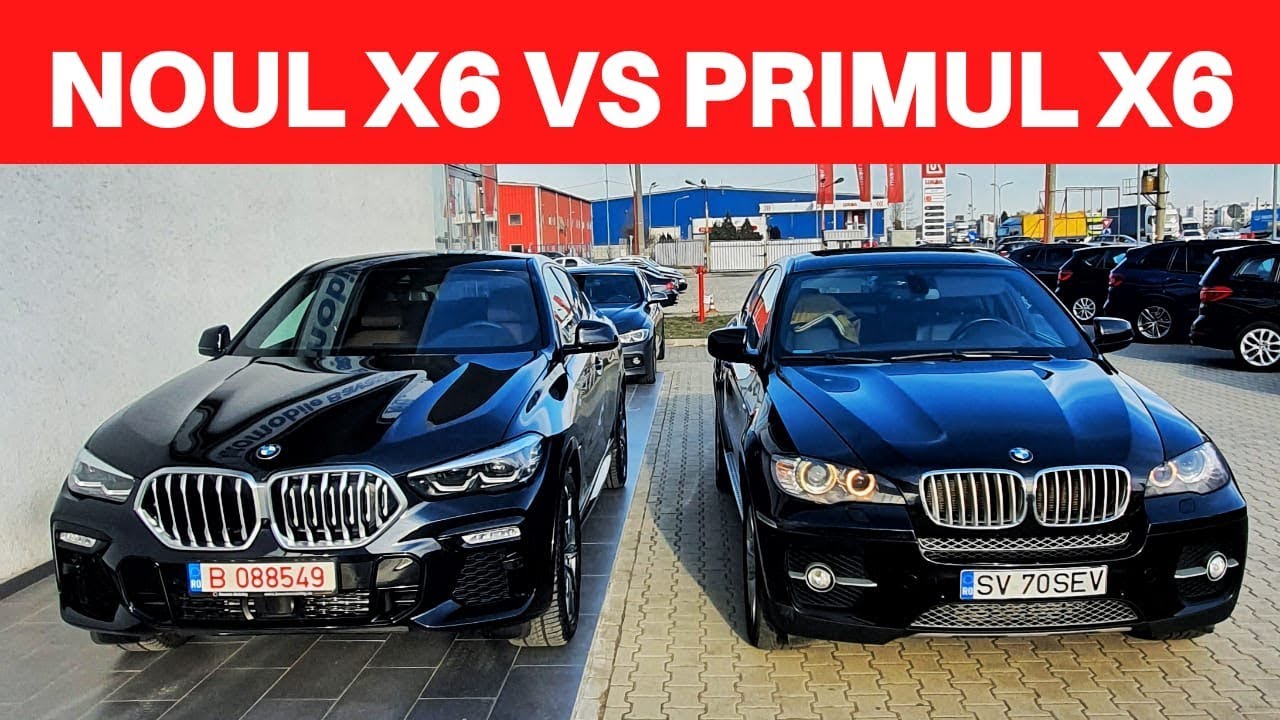 NOUL BMW X6 – de la 164 de EURO VS Primul X6