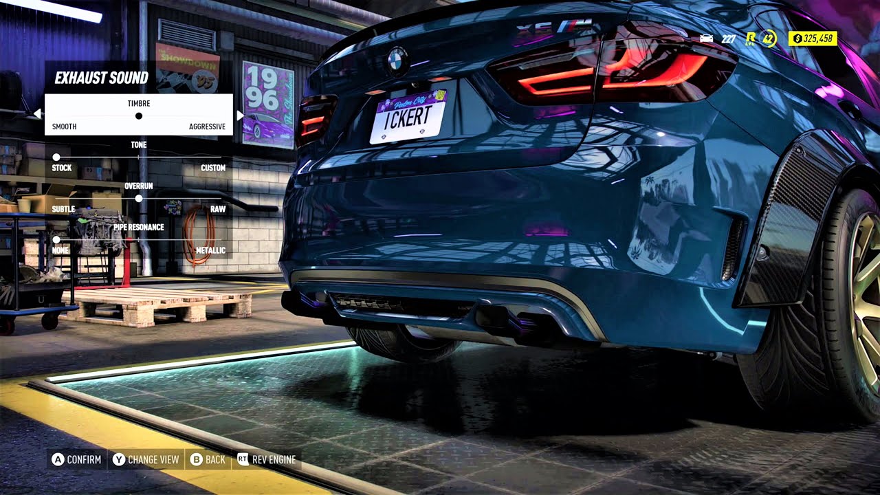 Need For Speed – HEAT BMW X6 M Exhaust Sound Setup/Tune Flame