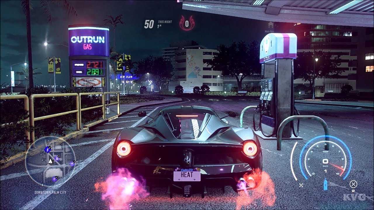 Need for Speed Heat – 1321 BHP Ferrari LaFerrari 2013 – Police Chase & Free Roam Gameplay HD