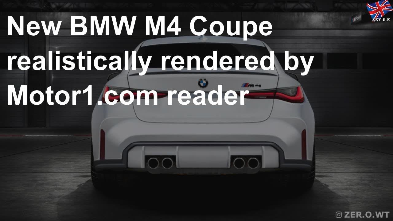 New BMW M4 Coupe realistically rendered by Motor1.com reader