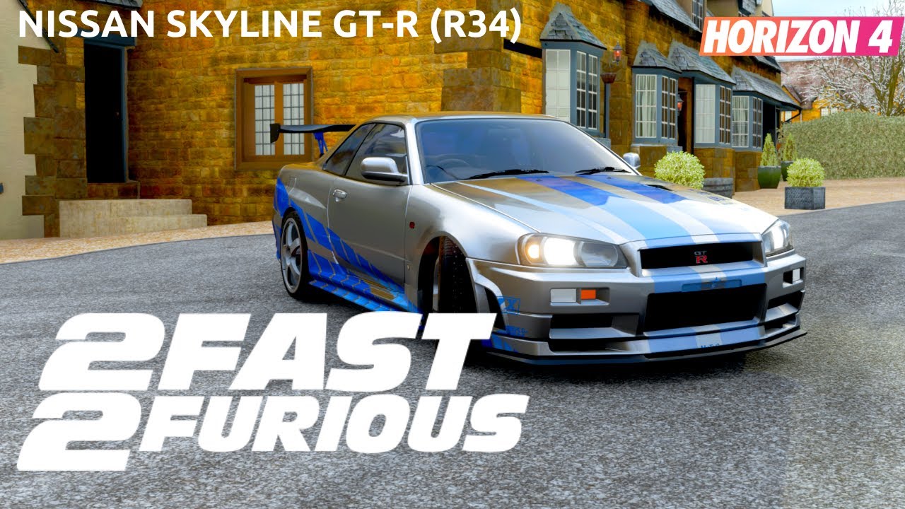 Nissan Skyline GT-R (R34) Fast & Furious – Forza Horizon 4 – Gameplay