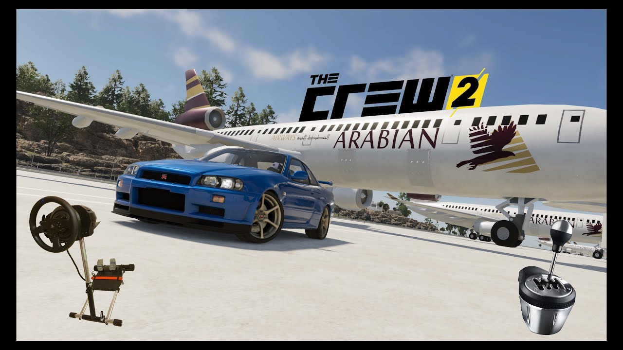 Nissan Skyline GT-R (R34) – The Crew 2 | PS4 | Thrustmaster T300 RS + H-Shifter Gameplay