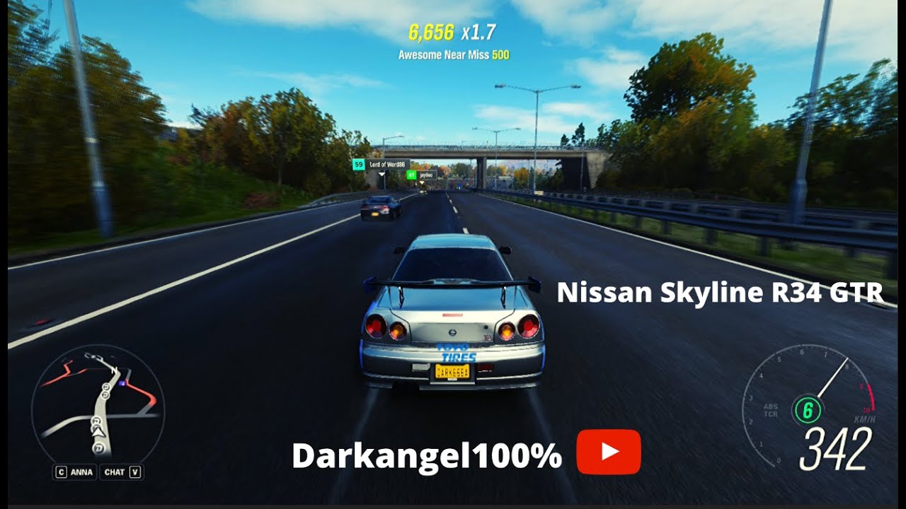 Nissan Skyline R34 GTR Forza Horizon 4 (Gameplay darkangel100%) Fast and Furious