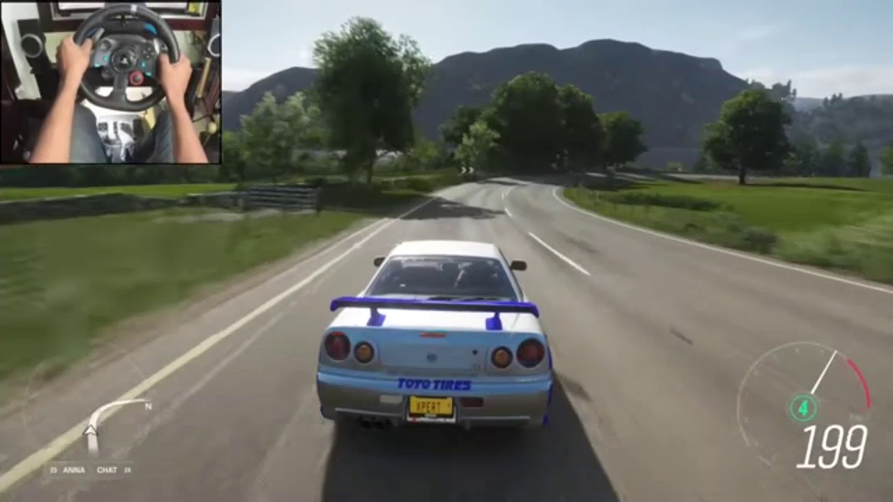 Nissan skiline gtr r34 forza horizon 4 part 3