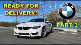 REBUILDING A WRECKED 2019 BMW M4 PART 2 "READY FOR DELIVERY"