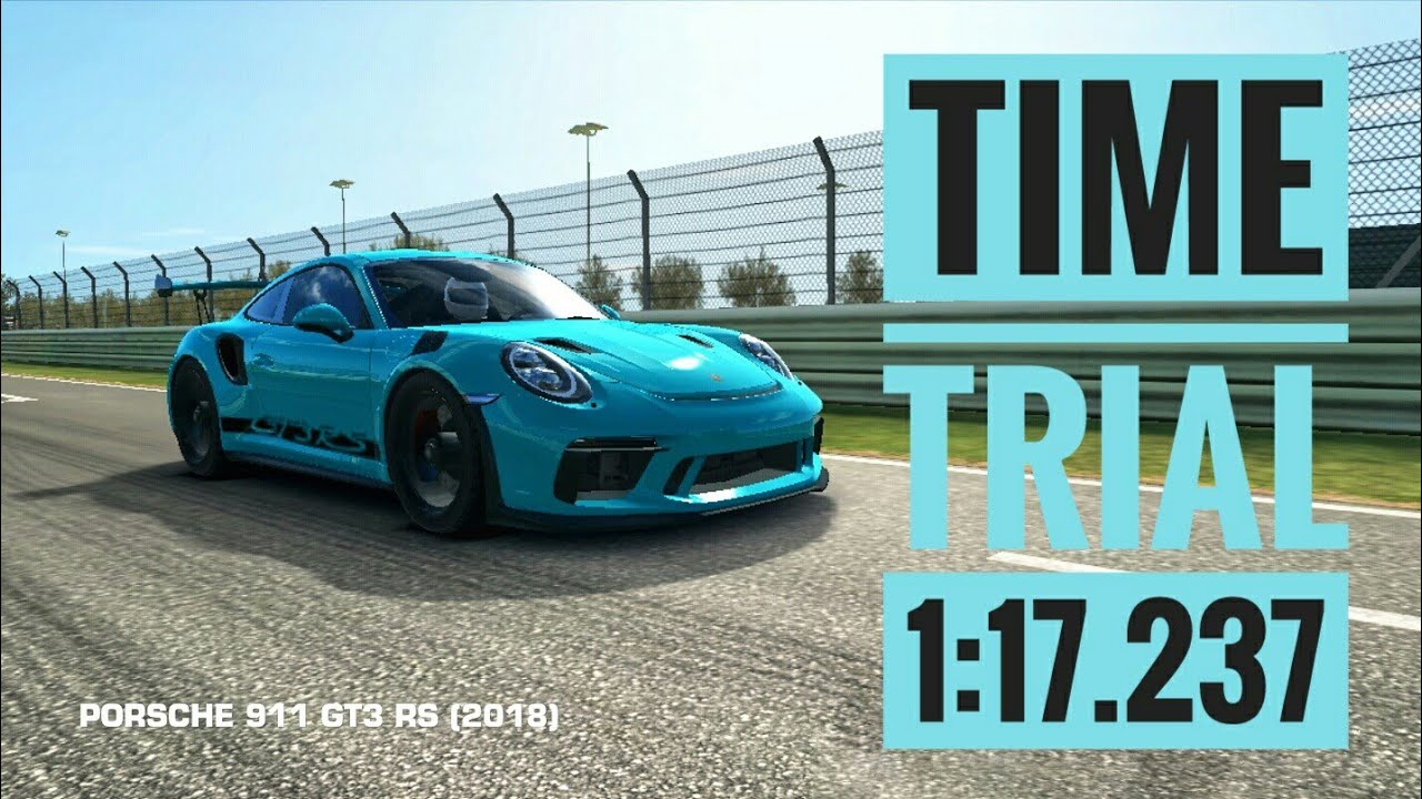 Real Racing 3 Time Trial | Porche 911 GT3 Rs | RR3 GAMEPLAY